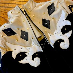 Youth Kids western show set S/M Chaps and shirt